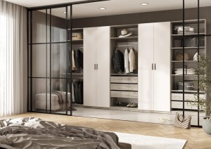 Модульная гардеробная Ларго (Миф)